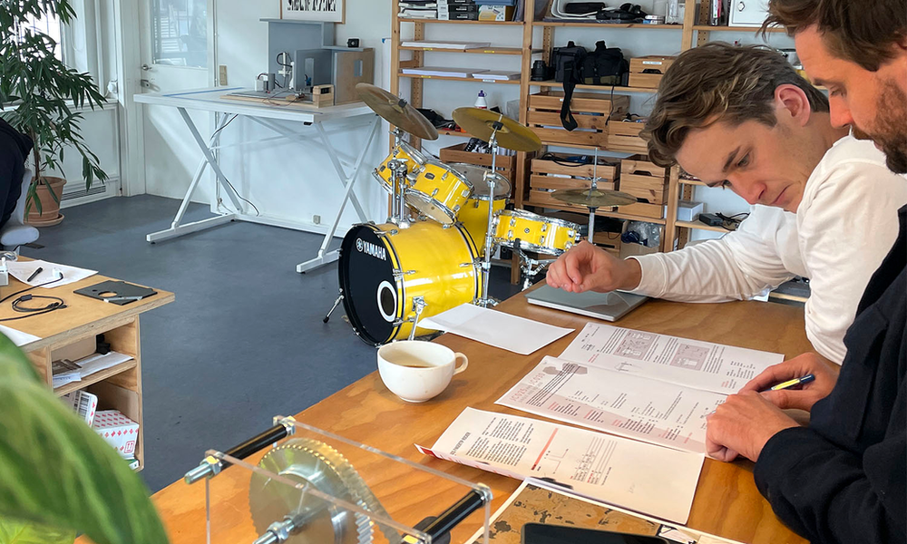 Julefrokost made us order a yellow drum set – and it’s been well worth it!