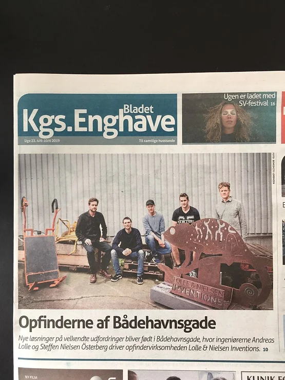 A Visit From the Local Newspaper: “The Future is Born on Bådehavnsgade”